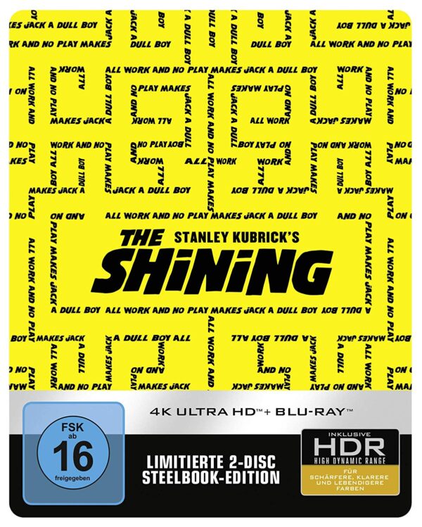Shining – 4K Steelbook (UHD + Blu-ray Disc)