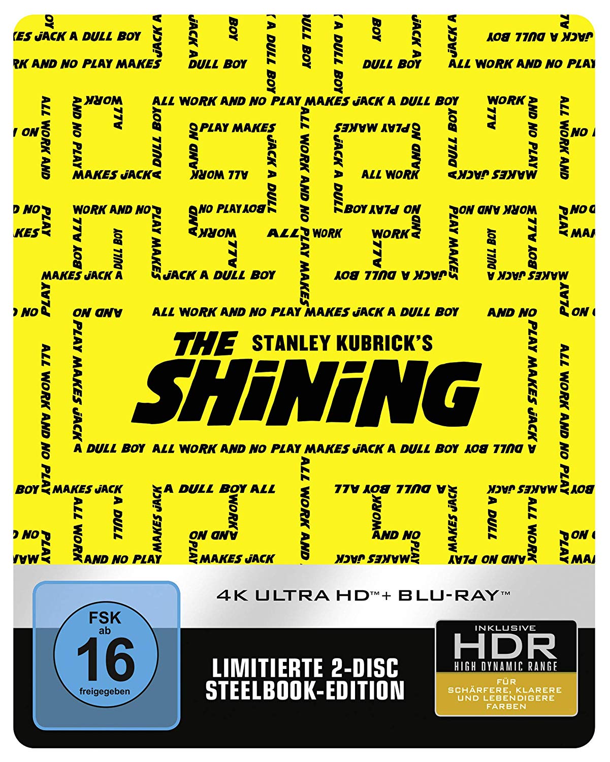 Shining – 4K Steelbook (UHD + Blu-ray Disc)