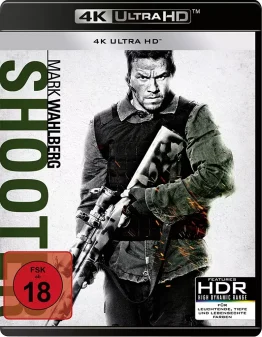 Shooter - 4K Blu-ray Disc Cover mit Mark Wahlberg