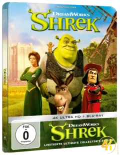 Shrek: Der tollkühne Held (25th Anniversary Edition) – 4K Steelbook (UHD + Blu-ray Disc)