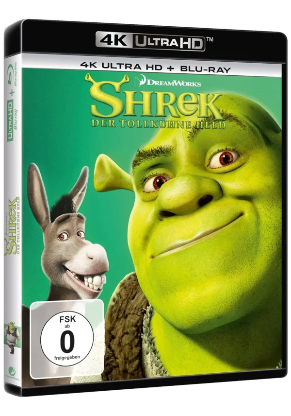 Shrek: Der tollkühne Held 4K Blu-ray (UHD + Blu-ray Disc)