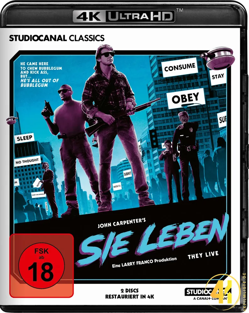 Sie leben Neuauflage 4020628531041 4K Blu-ray Ultra HD Blu-ray Disc