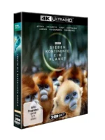 Sieben Kontinente - Ein Planet - Cover der UHD Doku von der BBC