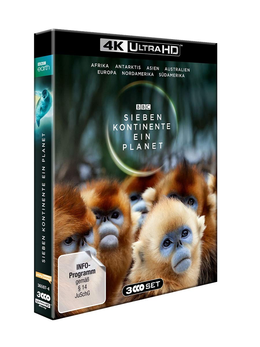 Sieben Kontinente: Ein Planet – 4K Blu-ray (UHD Blu-ray Disc)