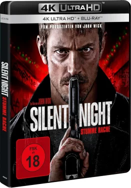 Silent Night FSK 18 final 4K Ultra HD Blu-ray Cover Blu-ray Disc