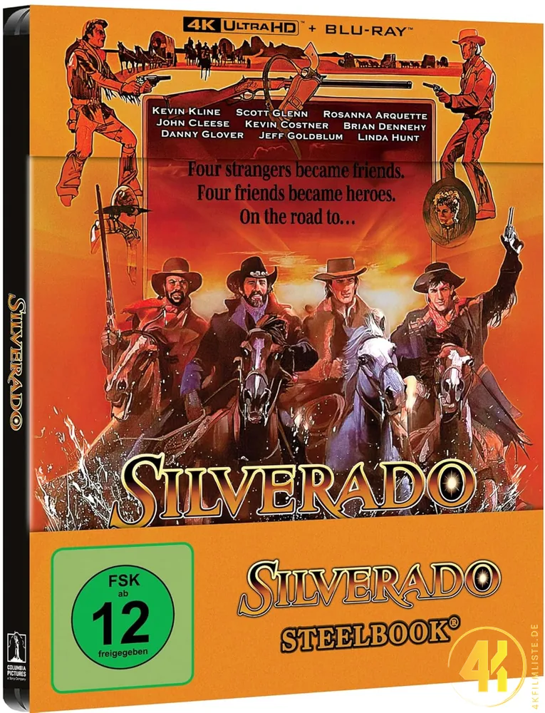 Silverado 4K Steelbook Seitenansicht Ultra HD Blu-ray Disc