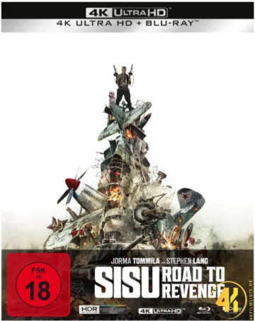Sisu: Road to Revenge – 4K Steelbook (UHD + Blu-ray Disc)