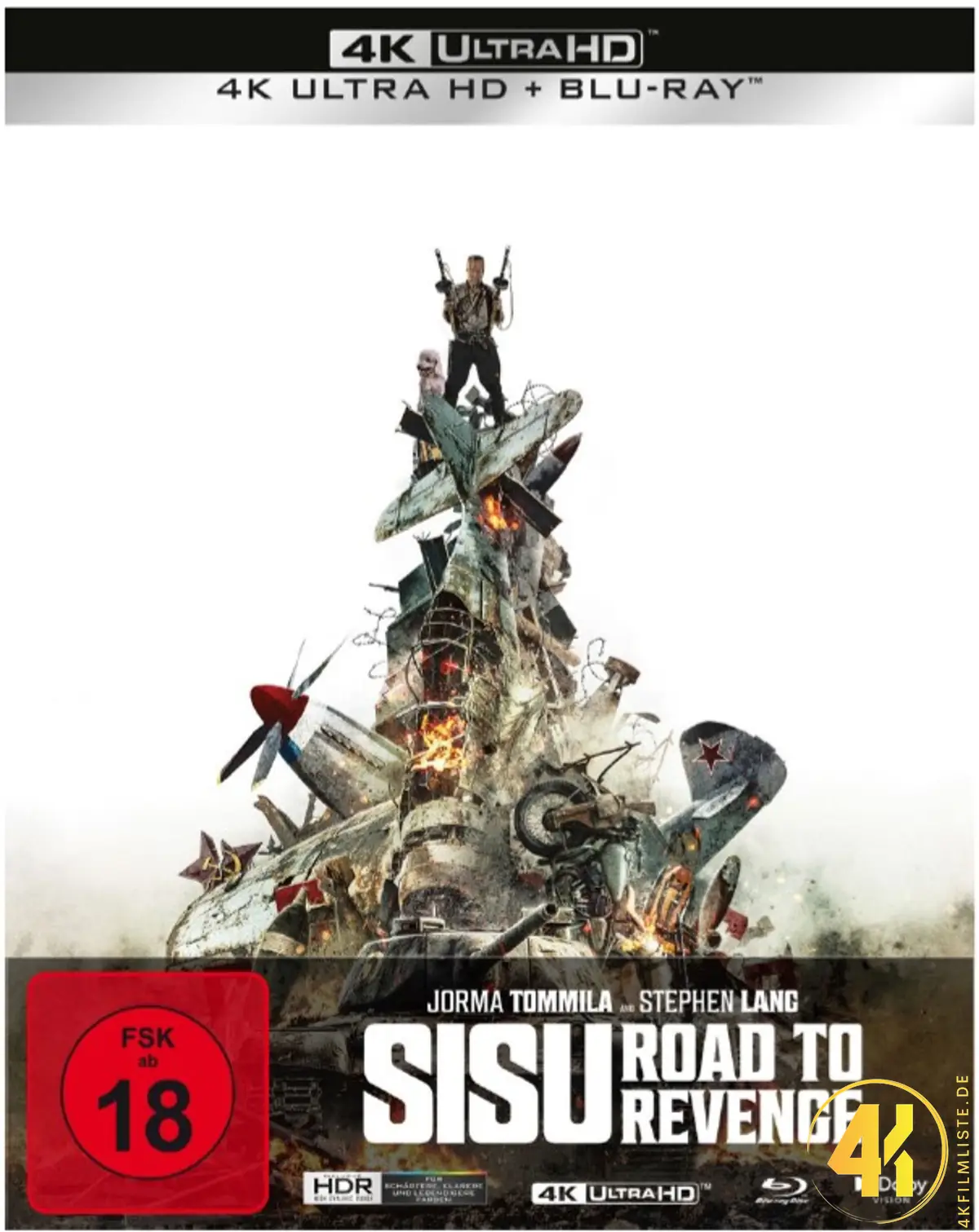 Sisu: Road to Revenge – 4K Steelbook (UHD + Blu-ray Disc)