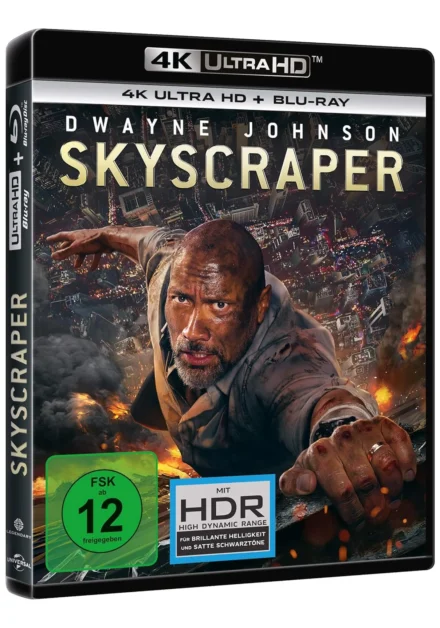 Skyscraper 4K Blu-ray UHD Blu-ray Disc