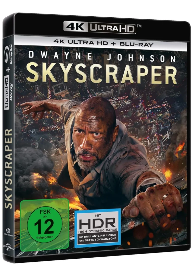 Skyscraper 4K Blu-ray UHD Blu-ray Disc