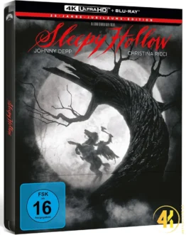 Sleepy Hollow Cover A 4K Steelbook Ultra HD Blu-ray Disc