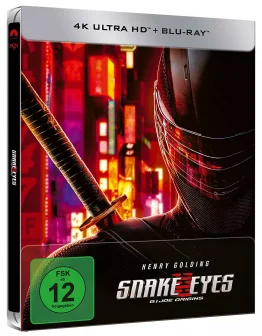 3D-Ansicht zum Snake Eyes - G.I. Joe Origins 4K Steelbook