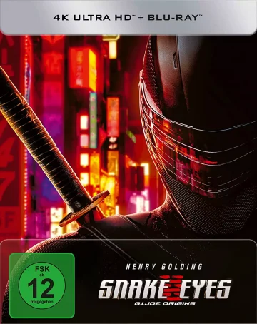 Snake Eyes - G.I. Joe Origins - 4K Steelbook Frontcover
