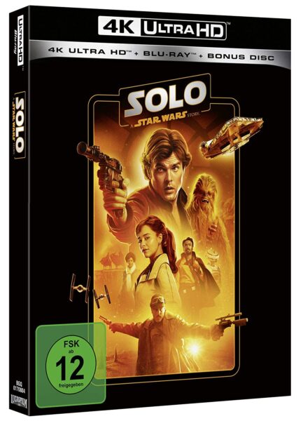 Solo: A Star Wars Story (Line Look) – 4K Blu-ray (UHD + Blu-ray Disc)