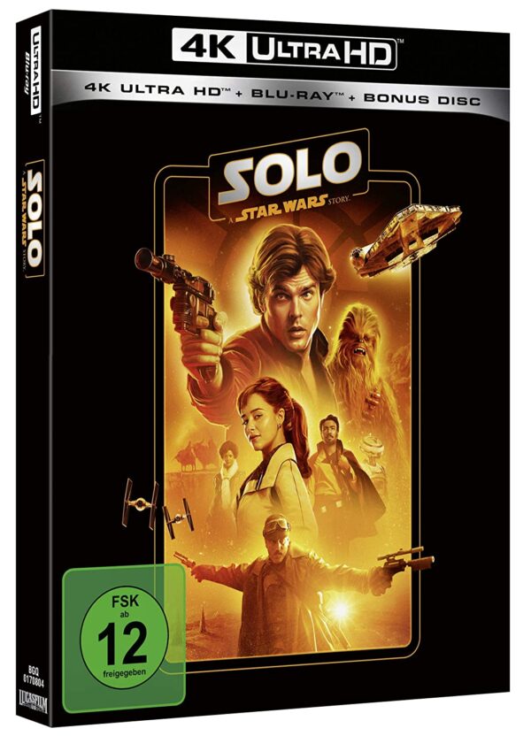 Solo: A Star Wars Story (Line Look) – 4K Blu-ray (UHD + Blu-ray Disc)