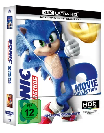 Sonic - 2 Movie Collection UHD Blu-ray Disc