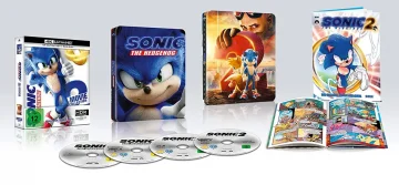 Sonic - 2 Movie Collection im Steelbook inklusive Comicheft