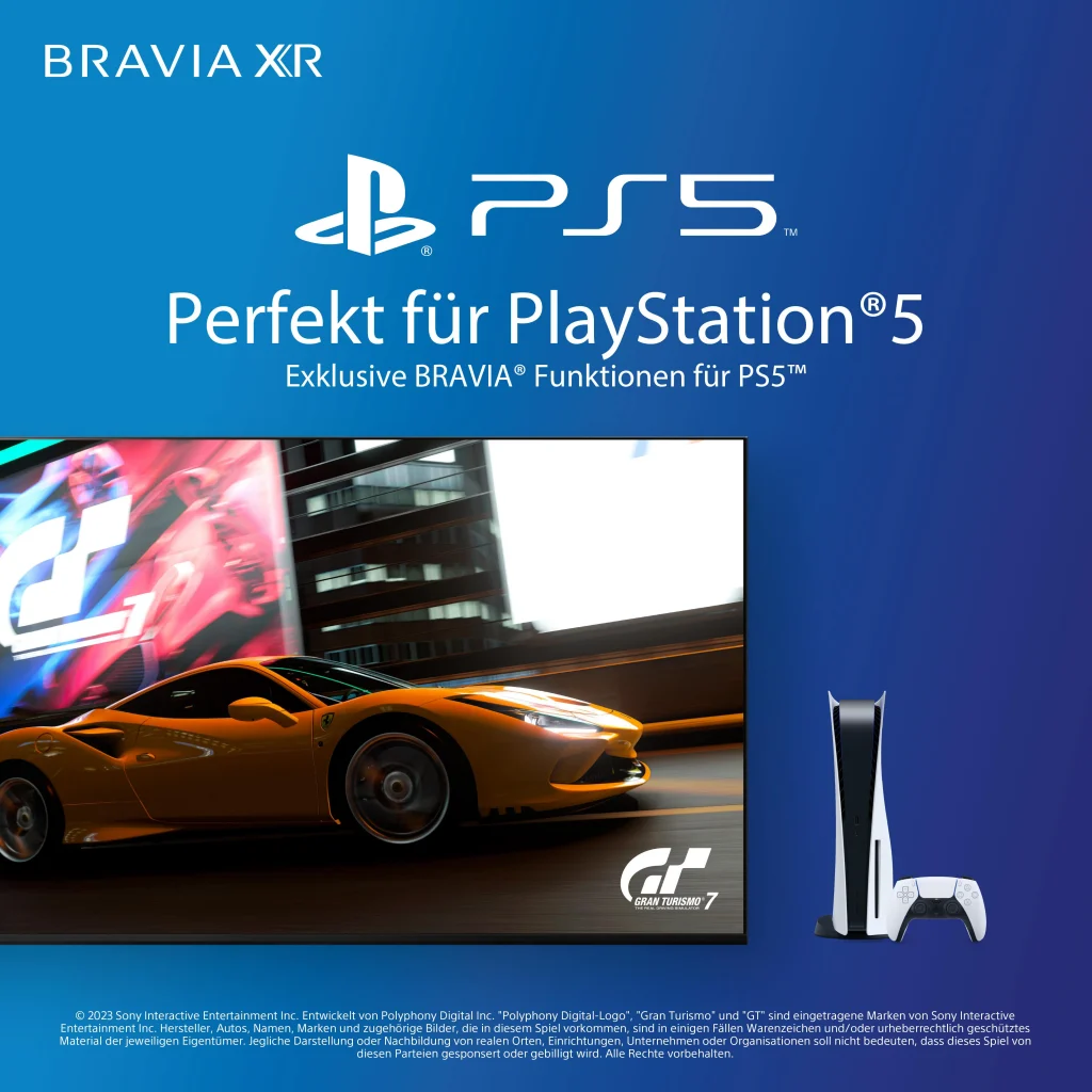 Sony A95L – Ideal für die PlayStation 5 Spielekonsole