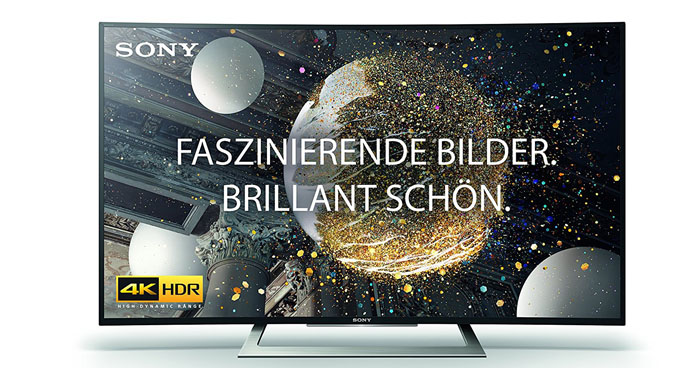 Curved Sony KD-50SD8005 mit HDR