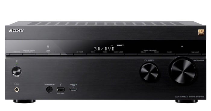 Sony STR-DN1070 – 7.2-Kanal-Receiver mit 32-Bit-DA-Umwandlung und 4k