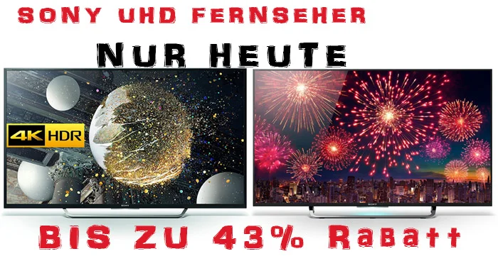 Sony UHD Fernseher Aktion