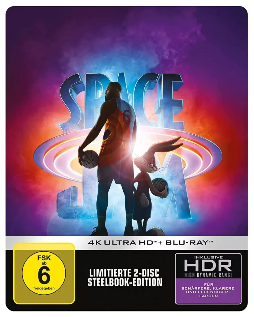 Space Jam: A New Legacy mit LeBron James (Deutsches 4K Steelbook)