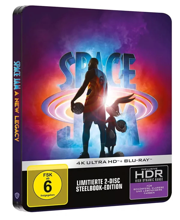 Space Jam: A New Legacy – 4K Steelbook (UHD + Blu-ray Disc)