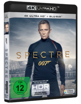 James Bond 007 - Spectre 4K UHD Blu-ray Cover