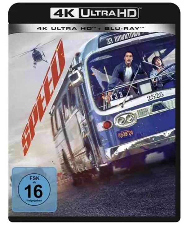 Speed – 4K Blu-ray (UHD + Blu-ray Disc)