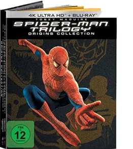 Spider Man 1 3 Origins Collection 7 Discs Version 4K Blu-ray UHD Blu-ray Disc