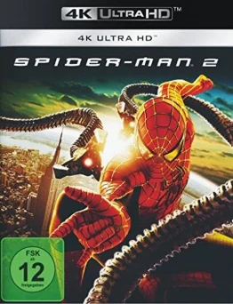 Spider Man 2 2004 4K Blu-ray UHD Blu-ray Disc