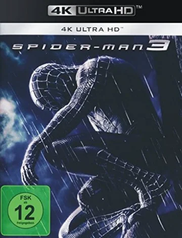 Spider Man 3 2007 4K Blu-ray UHD Blu-ray Disc