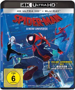 4K UHD Cover zu Spider-Man - A New Universe