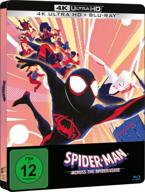 Spider-Man: Across the Spider-Verse – 4K Steelbook (UHD + Blu-ray Disc)