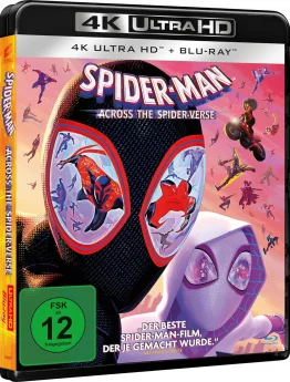 Spider-Man-Across the Spider-Verse 4K Ultra HD Blu-ray Disc