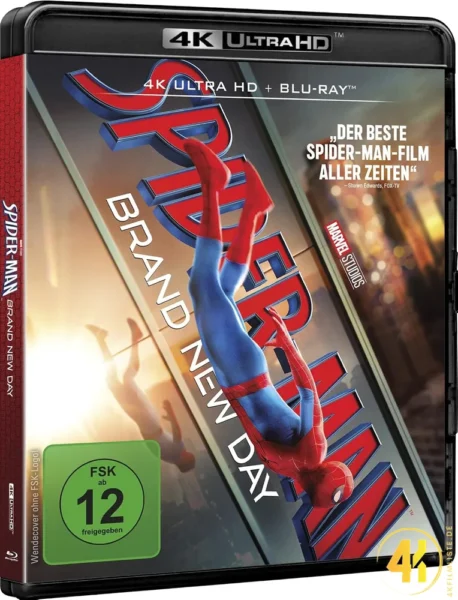 Spider Man Brand New Day 4K Blu-ray Ultra HD Blu-ray Disc