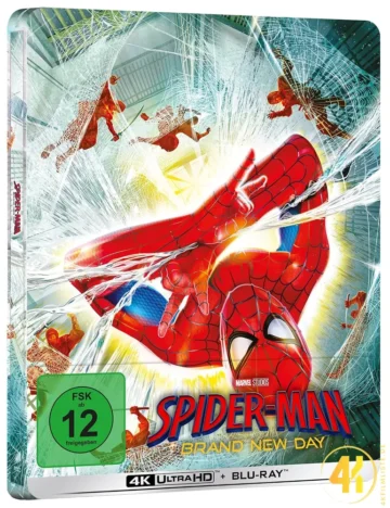 Spider-Man: Brand New Day (Cover A) – 4K Steelbook (UHD + Blu-ray Disc)