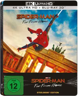 Spider-Man: Far From Home - 4K 3D Steelbook Cover