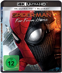 Spider-Man: Far From Home - UHD 4k Blu-ray Cover Deutschland