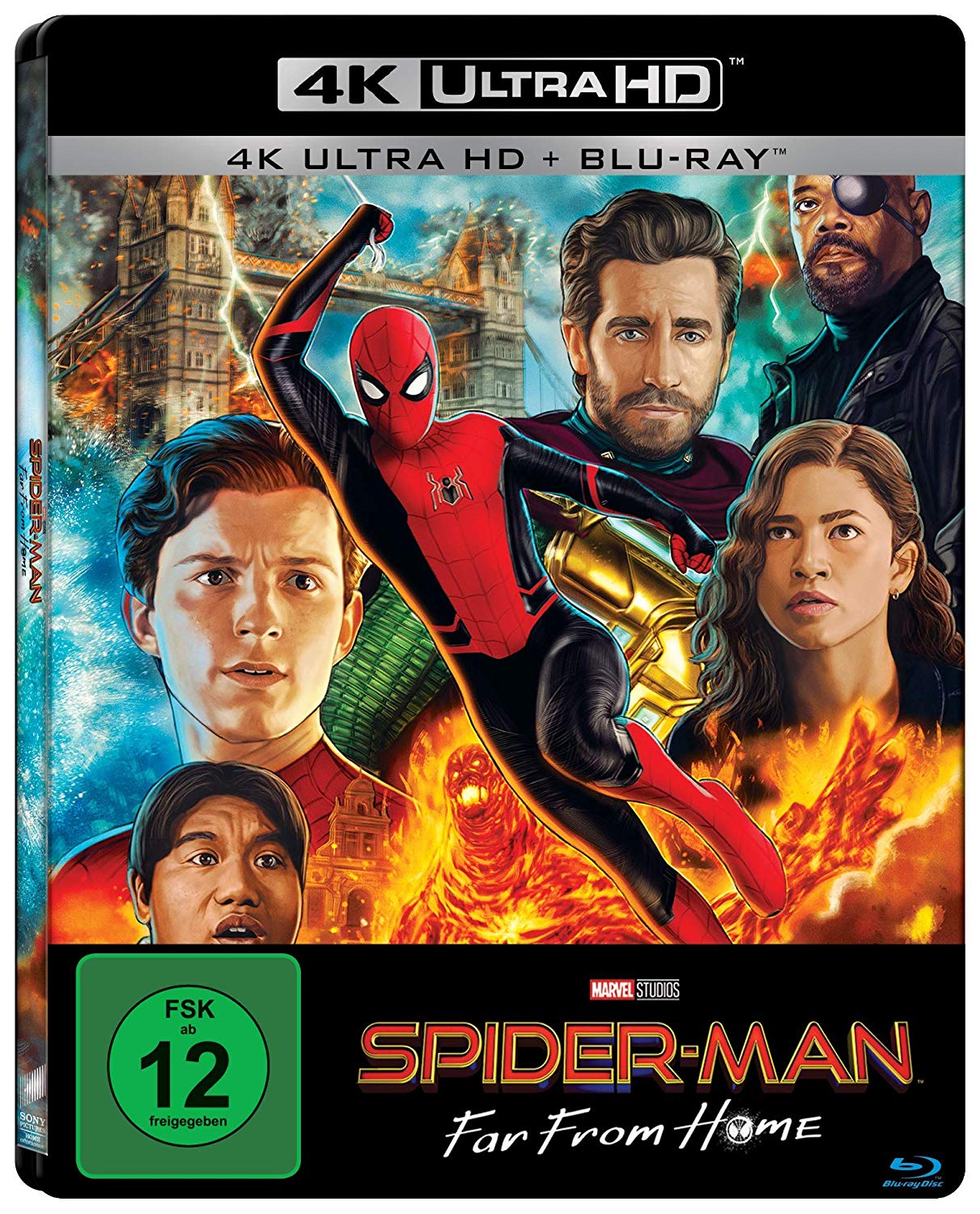 Spider-Man: Far From Home – 4K Steelbook (UHD + Blu-ray Disc)