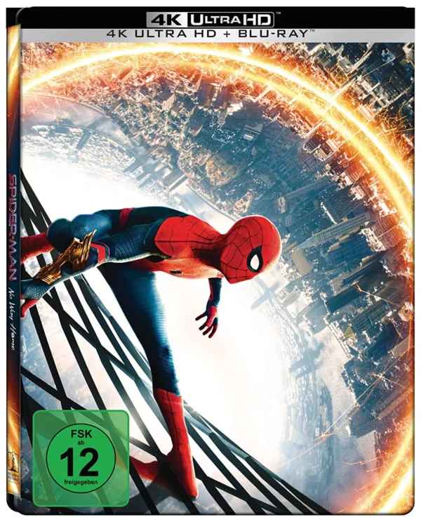 Spider-Man: No Way Home – 4K Steelbook (UHD + Blu-ray Disc)
