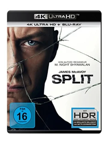 Split 4K Ultra HD UHD Blu-ray Disc