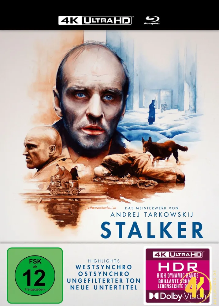 Stalker Frontcover 4K Mediabook Ultra HD Blu-ray Disc