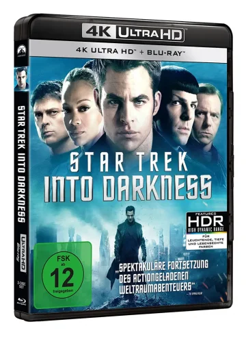 Star Trek 12 Into Darkness 4K Blu-ray Disc Cover