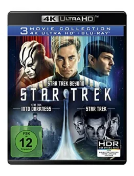 Star Trek 3 Movie Collection 4K Blu-ray UHD Blu-ray Disc