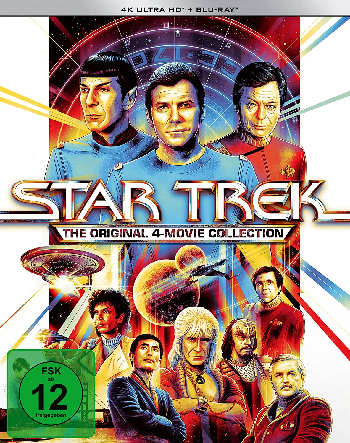 Star Trek I-IV: 4 Movie Collection – 4K Blu-ray (UHD + Blu-ray Disc)