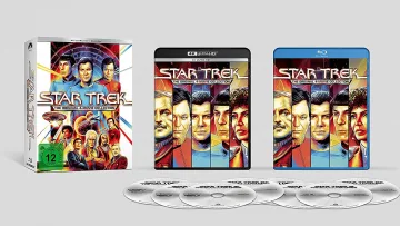 Inhalt der Star Trek 4K - 4 Movie Collection