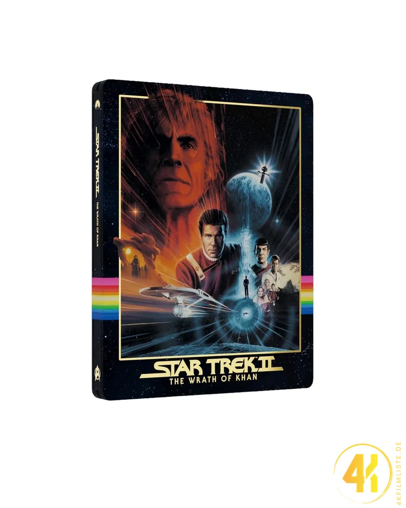 Star Trek II 4K Steelbook Ultra HD Blu-ray Disc