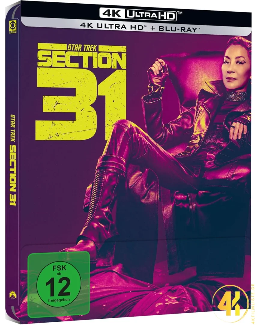 Star Trek Sektion 31 4K Steelbook Ultra HD Blu-ray Disc