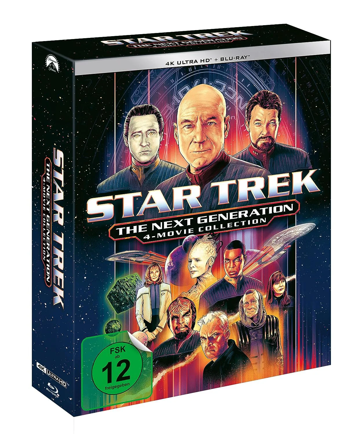 Star Trek VII-X: The Next Generation (Limited Movie Collection) – 4K Blu-ray (UHD + Blu-ray Disc)